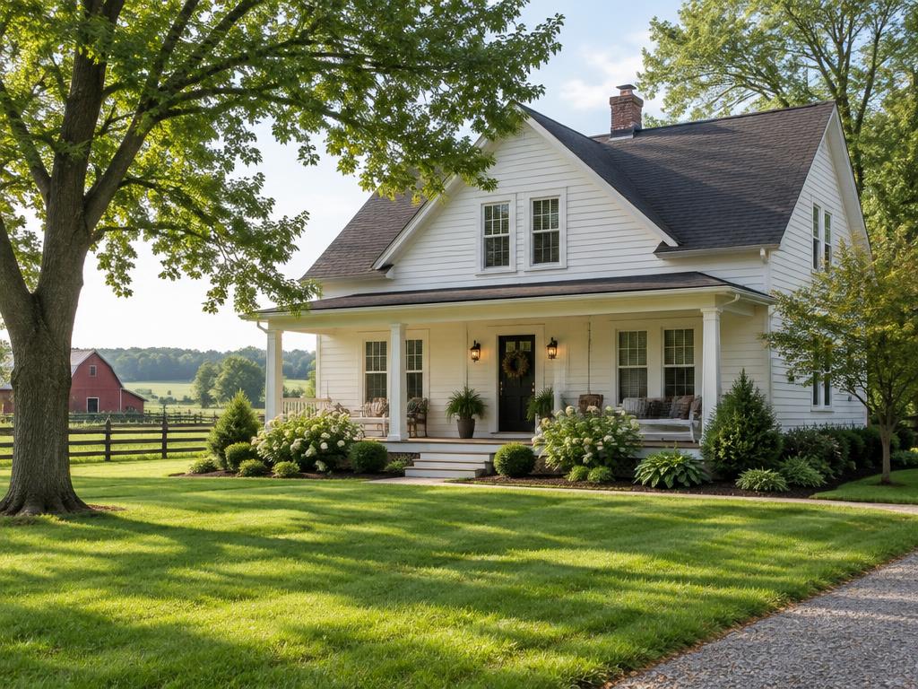 Family home in rural Ohio